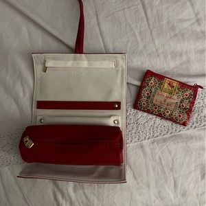 Uno de 50 jewelry holder and cute coin purse.